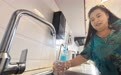松花江活水流进哈尔滨双城区百姓家