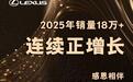 2025车市盘点：传统豪华车市场不行了？雷克萨斯实现三连涨