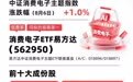 MLCC迎来涨价潮，消费电子ETF易方达（562950）标的指数上涨1%