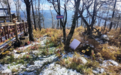 大箐山森林公园迎来今秋首场降雪