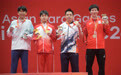 羽毛球——亚残运会男单SU5级决赛：中国选手李明潘夺冠