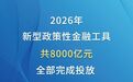 8000亿元完成投放