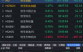 恒指、恒科齐跌，医药生物、半导体板块上涨，有色金属高开低走