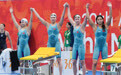 亚运会｜游泳——中国队获女子4X200米自由泳接力冠军(3)