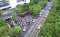 沙湖大道上的学校门前不堵了，武昌交警创新使用这一招