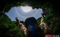 天空睁开“七彩眼”！竹山武陵峡惊现罕见日晕，美到窒息