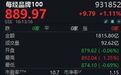 每经品牌100指数顺势调整，成分股立讯精密本周涨超10%