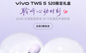 vivo TWS 5 耳机 520 限定礼盒上线：60dB 降噪，399 元