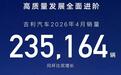 吉利汽车5月销量，总销量235164辆，吉利银河超9万星愿破4万大关