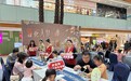 洪山街道武昌府社区联合佰港城开展“簪花有约 商社共赢”活动