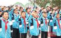 小红山烈士塔前寄哀思，湖北麻城顺河镇祭奠蔡济璜、刘文蔚、邓天文三烈士