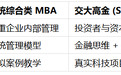 技术转管理层？高金MBA助你补齐金融逻辑与管理思维