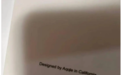 网购iPad Air开箱说明书外壳印Aqqle 商家：设备是官方标配 包装盒是后配的