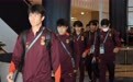 足球——U23亚洲杯决赛：中国队出征