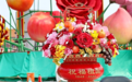 多图直击！天安门广场“祝福祖国”大花篮开始吊装，仿真模型亮相