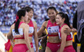 世界田联接力赛：中国队获女子4X100米接力第五名 (4)