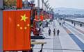满城飘扬“中国红”！昆明海埂大坝盛装迎国庆