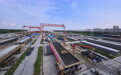 上海：高铁建设施工持续推进(3)