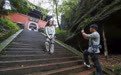 外骨骼助力登山 科技赋能文旅(4)#