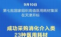 小器械连着大民生 成功采购23种消化介入类耗材