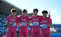 田径——世界接力赛：中国队获男子4X400米资格赛第二轮小组第四