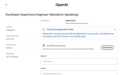 OpenAI在招运营：要会中文，负责开发者关系