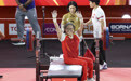 举重——亚残运会女子41公斤级：崔哲获得金牌(2)