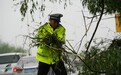 大雨滂沱，徒手清障！武汉长江新区交警全力保畅通