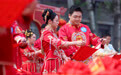 河北石家庄：文明婚俗 为爱减负(5)#