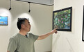 59岁油漆工再办个展：沾着腻子的手，画出心中的花