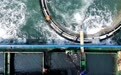 山东青岛：10万尾鱼苗投放海洋牧场(3)#