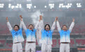 亚运会｜田径——女子4X400米接力：中国队获季军(2)