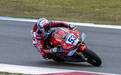 WSBK匈牙利站正赛次回合，张雪机车车手德比斯退赛