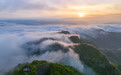 安徽齐云山：云海翻涌 水墨画卷(3)#