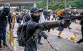 香港暴徒持枪袭警，俨如恐怖分子