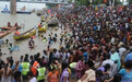 印度南部一观光船翻覆 致至少13死数十人失踪