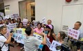 香港市民抗议教协、“民阵”撕裂香港社会：决不会再容忍
