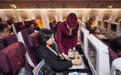 卡塔尔航空升级中国航线服务 经济舱可享头等舱部分用餐体验