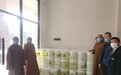 灵山慈航联盟2吨消毒液送抵咸宁佛教协会