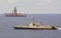 美军濒海战斗舰又来南海 一周内两次现身马来西亚钻井船附近