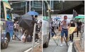 香港一律师遭20余名暴徒围殴 3人被控“参与暴动”罪提堂