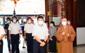 福建省人大常委会副主任梁建勇一行调研厦门鸿山寺