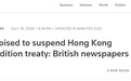 蓬佩奥到访前，英国给香港“最强烈暗示”