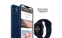 海军蓝配色 iPhone 12 Max/Apple Watch 概念渲染图曝光