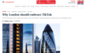 英媒：为什么伦敦应该欢迎TikTok？