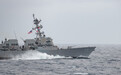 今年第9次！台防务部门称美军驱逐舰穿越台湾海峡