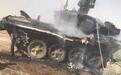 俄军T-90坦克疑遭友军导弹误击 仅受“皮外伤”