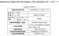 温岭联合村镇银行违法遭罚 大股东为杭州联合农商行