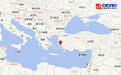 希腊佐泽卡尼索斯群岛发生6.9级地震 震源深度10千米