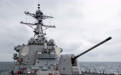 美海军发推，称“巴里”号驱逐舰今天“穿航”台湾海峡